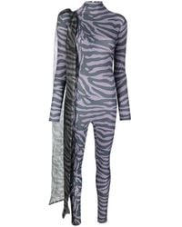 Atu Body Couture - Liquorice Bow-Detail Jumpsuit - Lyst