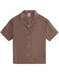 Kith - Elena Monogram Camp Shirt - Lyst