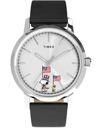 Timex - X Peanuts Marlin Americana 40Mm Watch - Lyst