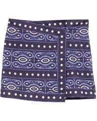 Johanna Ortiz - Hunting Roots Minirock mit Punkte-Print - Lyst