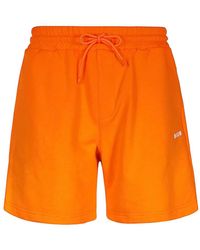 MSGM - Shorts Mit Elastischem Bund - Lyst