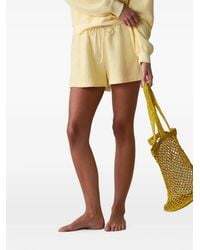 The Lady & The Sailor - The Everyday Drawstring Bouclé Shorts - Lyst