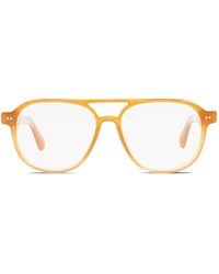 Jacquemus - Altu Pilot-Frame Glasses - Lyst