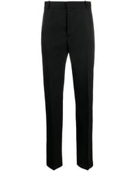 McQueen - Wool Trousers - Lyst