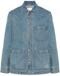 Maison Kitsuné - Workwear Denim Jacket - Men's - Cotton - Lyst