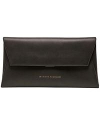 Brunello Cucinelli - Leather Envelope Clutch Bag - Lyst
