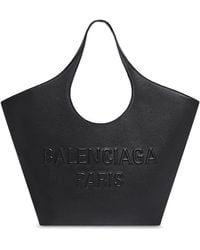 Balenciaga - Mary-Kate Leather Tote Bag - Lyst
