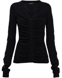 Balenciaga - V-Neck Cardigan - Lyst