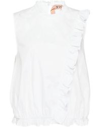 N°21 - Blouse Volantée - Lyst