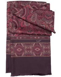 Elizabetta - Ferrara Paisley-Print Scarf - Lyst