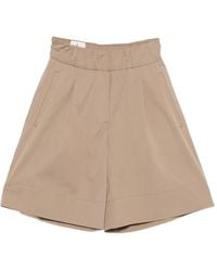 Myths - Pleated Bermuda Shorts - Lyst