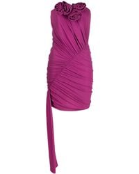 Magda Butrym - Abito con applicazione a fiori - Lyst