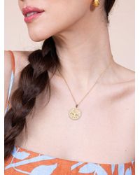 Anita Ko - Collar con colgante Pisces en oro amarillo de 18 ct con diamantes - Lyst