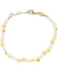 Anni Lu - Bracciale Daisy Flower Con Perle - Lyst