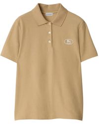 Burberry - Polo De Algodón - Lyst