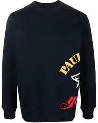 Paul & Shark - Navy Side Logo Hoodie - Lyst