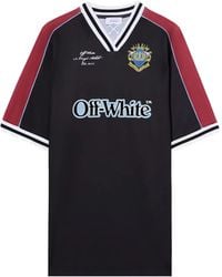 Off-White c/o Virgil Abloh - Vestido corto con cuello en V - Lyst