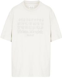 Maison Margiela - ナンバーモチーフ Tシャツ - Lyst