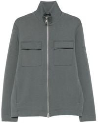 Marc O' Polo - Zip-Fastening Flap-Pocket Sweatshirt - Lyst