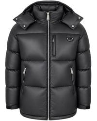 Philipp Plein - Shiny Nylon Puffer Jacket - Lyst