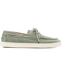 Henderson - Lace Up Leather Boat Shoes - Lyst