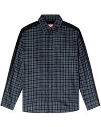 DIESEL - S-simply-check シャツ - Lyst