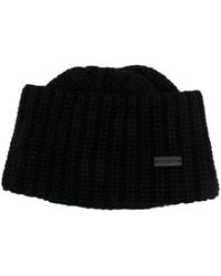 Saint Laurent - Cashmere Beanie Hat - Lyst