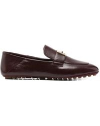 Fendi - Buckle Loafers - Lyst