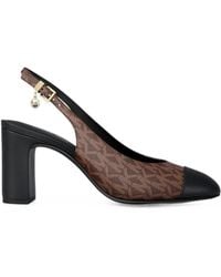 Michael Kors - Piper Flex Logo-Print Pumps - Lyst