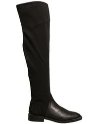 My Twin - Rhinestone-Embellished Over-The-Knee Boots - Lyst