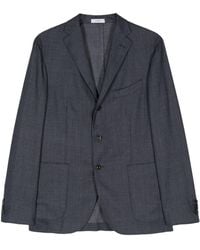 Boglioli - K-jacket Blazer Met Enkele Rij Knopen - Lyst