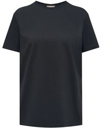 12 STOREEZ - Crew-Neck Cotton T-Shirt - Lyst