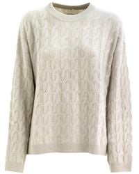 Lisa Yang - Seymour Cable-Knit Sweater - Lyst