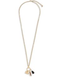 Dolce & Gabbana - Collier À Pendentif Logo - Lyst