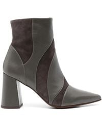 Chie Mihara - Lupesa 85Mm Leather Ankle Boots - Lyst