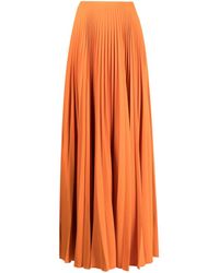 Solace London - Fully Pleated Long Skirt - Lyst