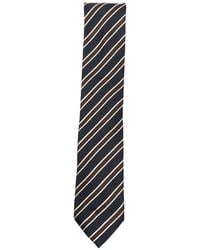 ZEGNA - Diagonal-Stripe Tie - Lyst