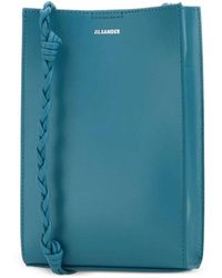 Jil Sander - Petit Sac À Bandoulière Tangle En Cuir Tressé - Lyst