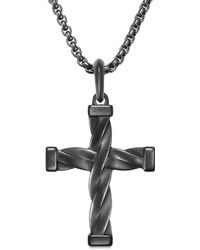 David Yurman - Dy Helios Kruishanger (48Mm) - Lyst