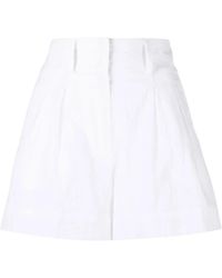 Shiatzy Chen - High-Waisted Chino Shorts - Lyst