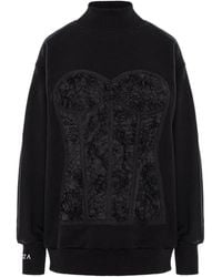 Hamza - Corset Sweatshirt - Lyst