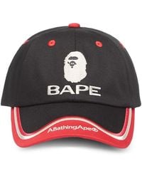 A Bathing Ape - Logo-Embroidered Baseball Cap - Lyst