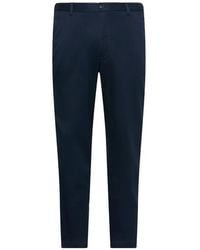 Calvin Klein - Straight-Leg Chino Trousers - Lyst