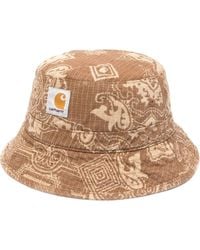 Carhartt - Bandana-print Bucket Hat - Lyst