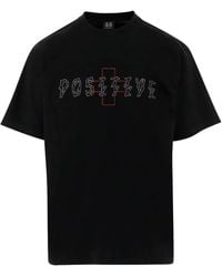44 Label Group - T-Shirt mit Logo-Print - Lyst
