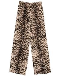 Ermanno Scervino - Pantalon À Imprimé Léopard - Lyst