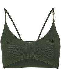 Jacquemus - Le Bandeau Pralu Knitted Bralette - Lyst