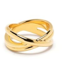 Missoma - Infini Gold-plated Ring - Lyst