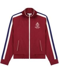 Sporty & Rich - Crown Logo-embroidered Track Jacket - Lyst