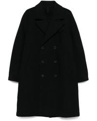 Harris Wharf London - Manteau En Laine À Boutonnière Croisée - Lyst